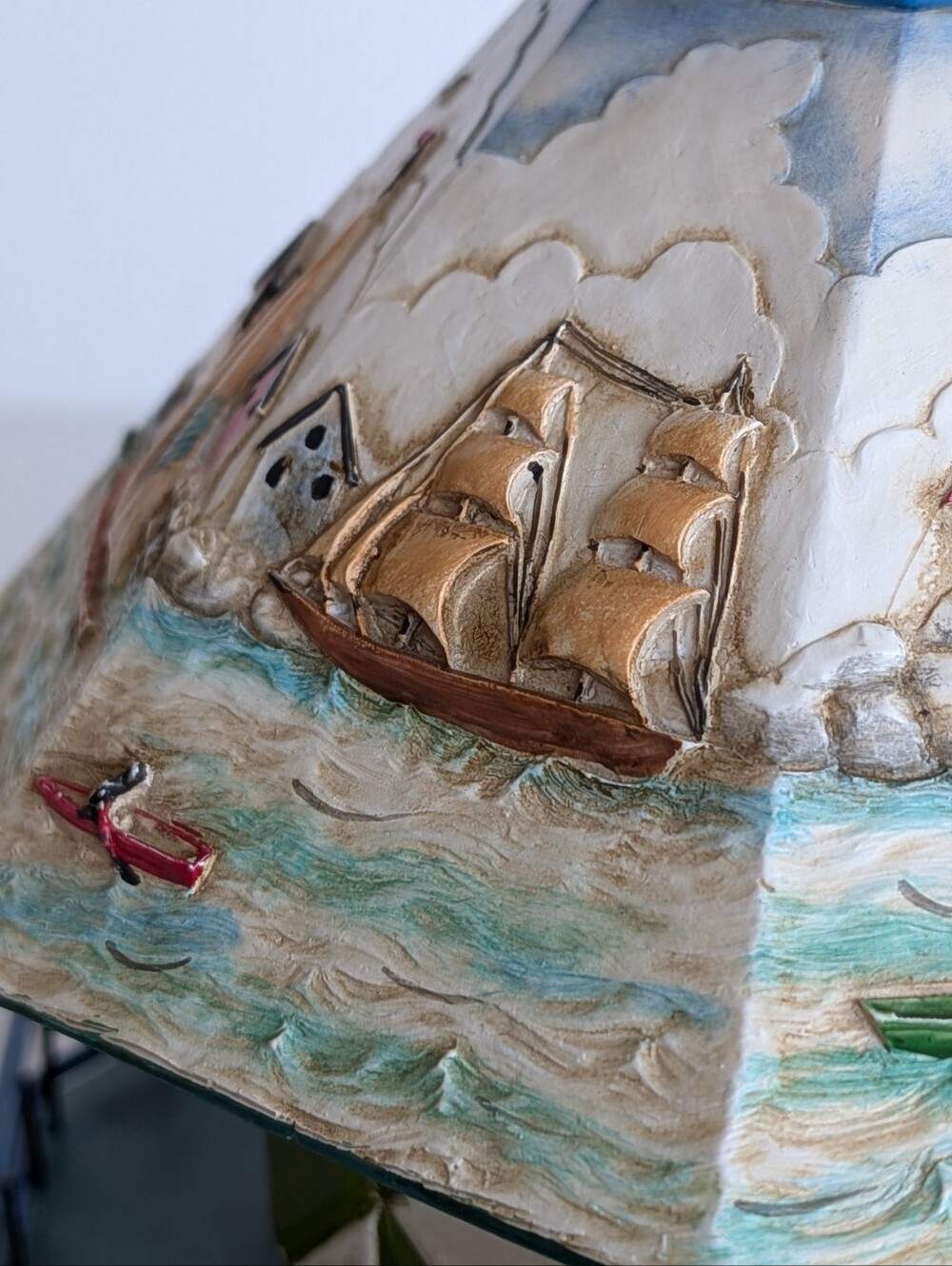 Jim Shore Shorelights Spirit Of The Sea Lighthouse Coastal Figurine Retired - Picture 10 of 15